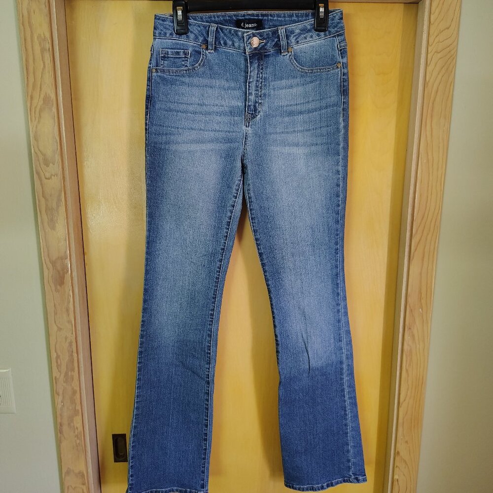 D Jeans Stretch Slim Boot Medium Wash Jeans 6